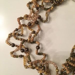 Gold Beaded Necklace